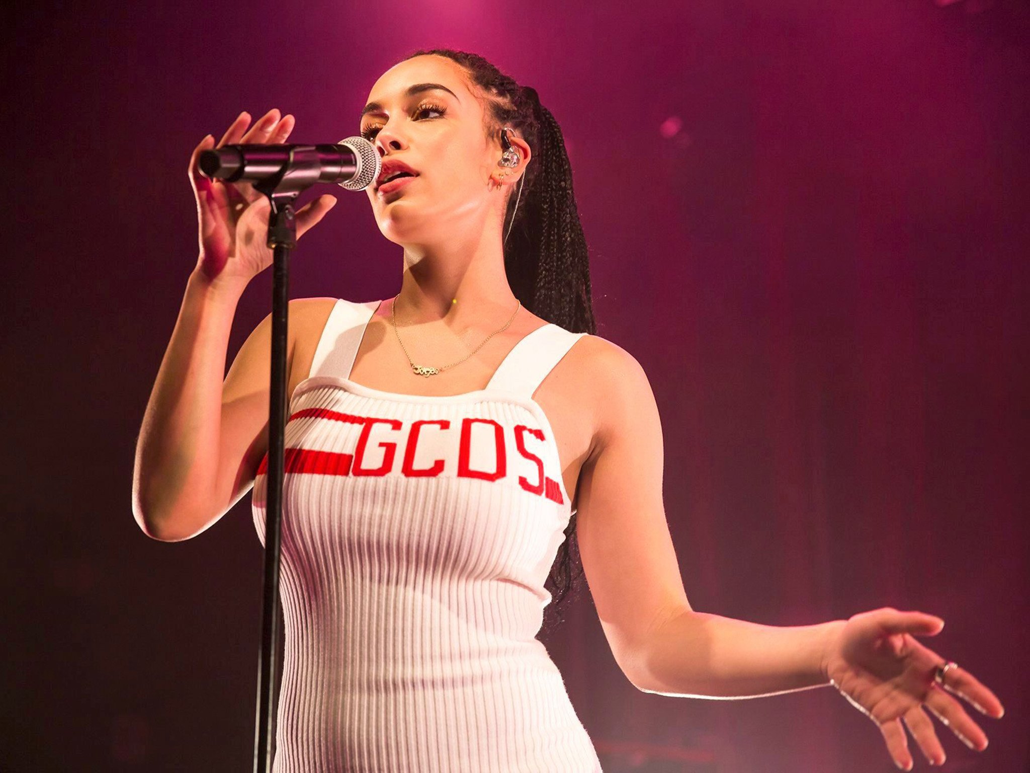 Jorja Smith en concert le 22 octobre 2018 à l'Olympia (Paris)